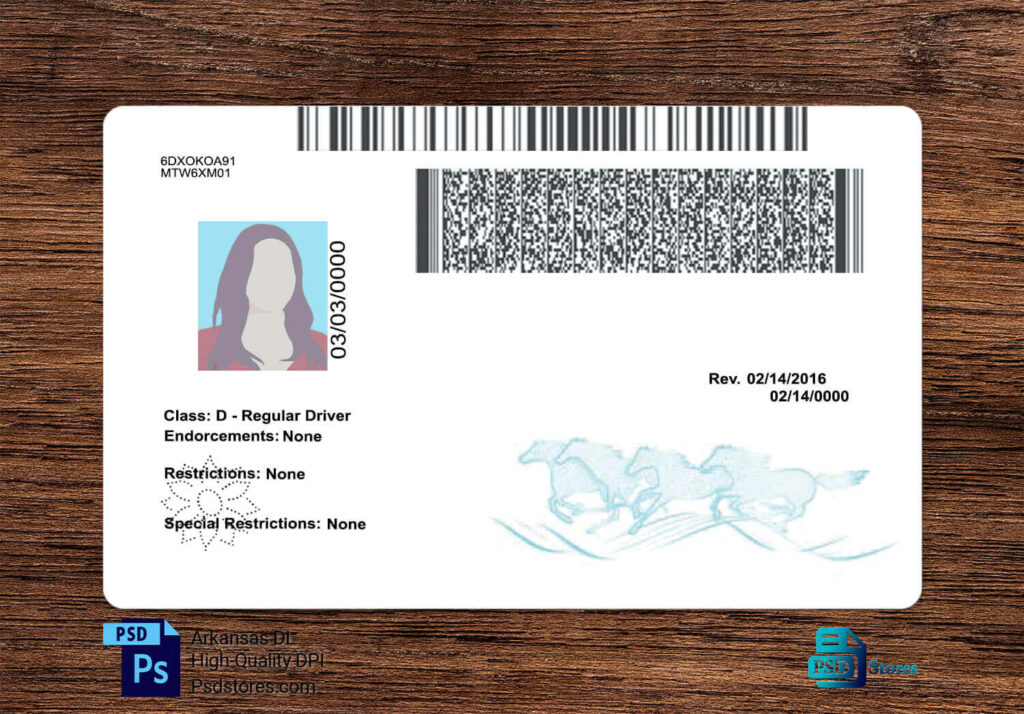 Montana Driver License Template Psd Stores