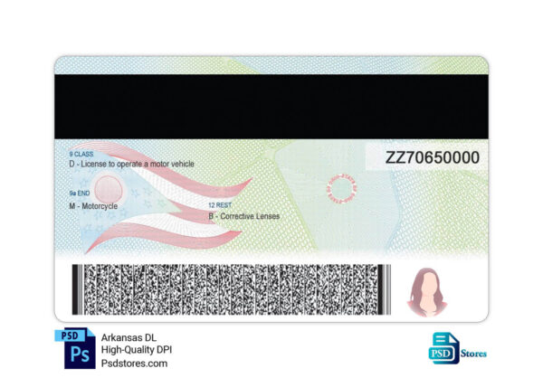 Ohio Driver License Template - PSD Stores